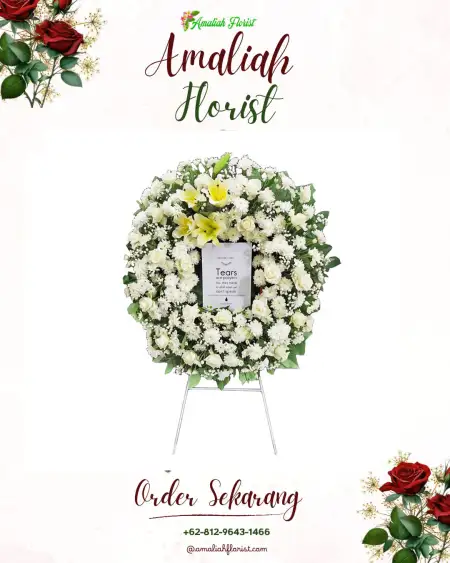 Krans Bunga Duka Braja Gemilang